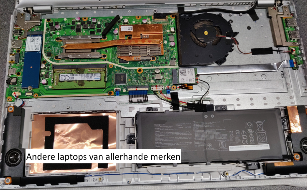 ander merk van laptop